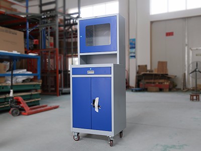 移動防塵p c電腦柜