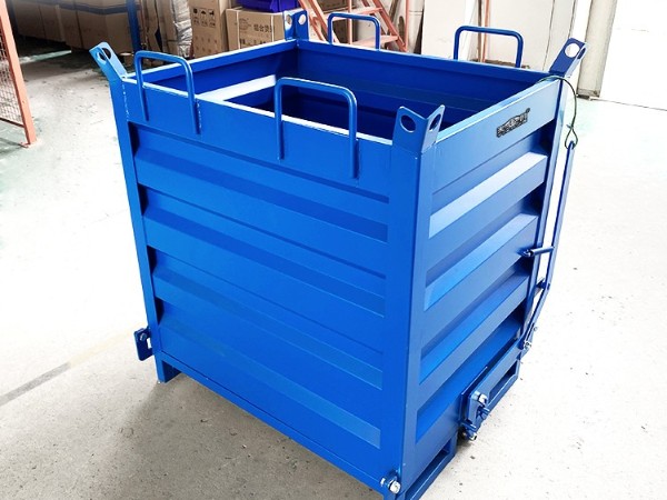 車間廢料怎么處理？五金沖壓廢料箱來幫你