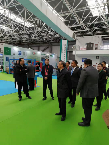 昆山市政府蒞臨2019中國昆山國際物流科技博覽會指導